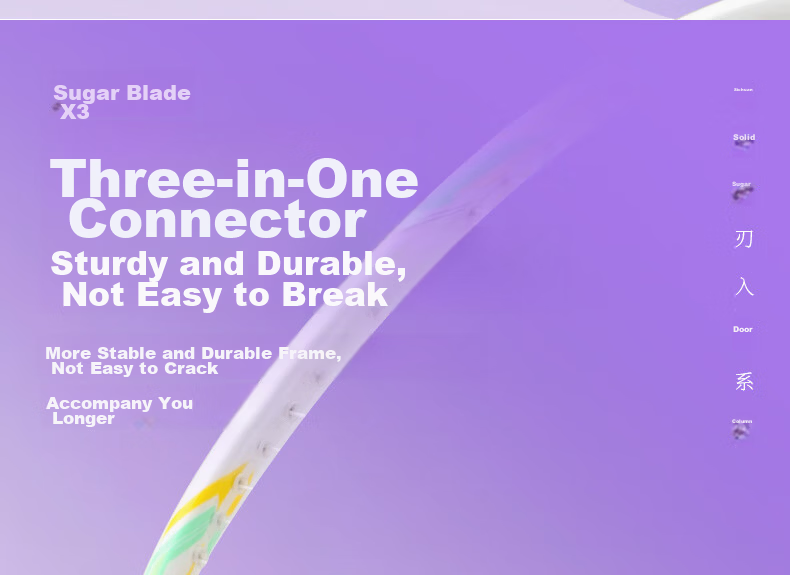 KAWASAKI Badminton Double Racket Sugar Blade X3X1 Set High-Durability Beginner Family Starter Universal 11