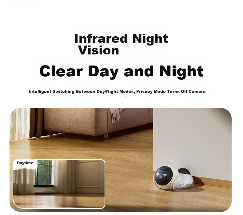FAMUE Magic S1 Whole-House Mobile Surveillance Camera Remote Control Home Security AI Companion Robot Conversational AI for Elderly and Children 20