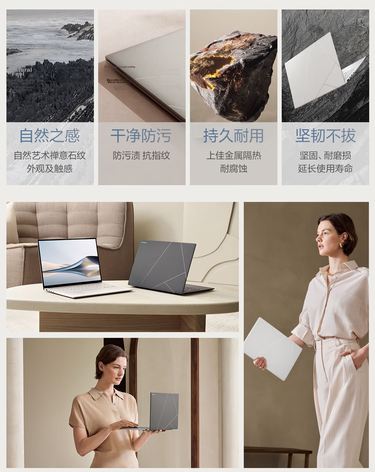 ASUS Lingyao 14 Air National Subsidy Core Ultra7 Lunar Lake 2.8K 120Hz OLED 1.1cm Ultra-Thin AI Laptop (258V 32GB 1TB) 11