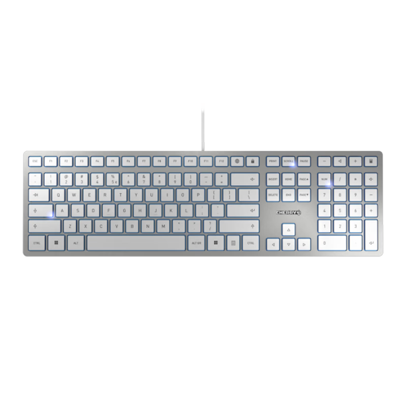 CHERRY DW9100 Wireless Keyboard and Mouse Set Wireless Bluetooth Dual-Mode Keyboard and Mouse Computer Keyboard Office Business SX Scissor-Switch Ultra-Thin Rechargeable Black
