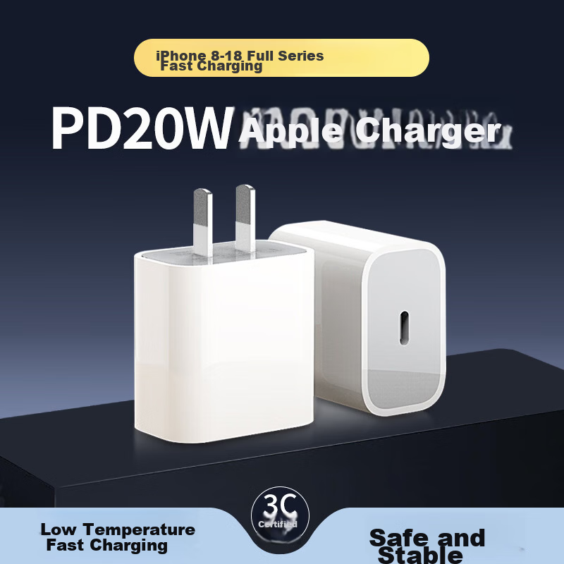 Masentek PD30W Fast Charger Adapter for Apple iPhone 18/17/16/15/14/13 Pro Max/12/11 Plus Tablet Type-C Cable 20/40W