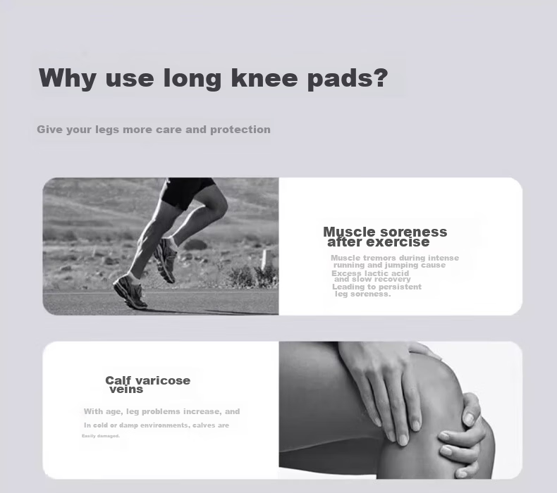 Li-Ning Basketball Leg Sleeves Thigh and Calf Compression Sleeves Long Breathable Knee Support for Men Running Sports 2