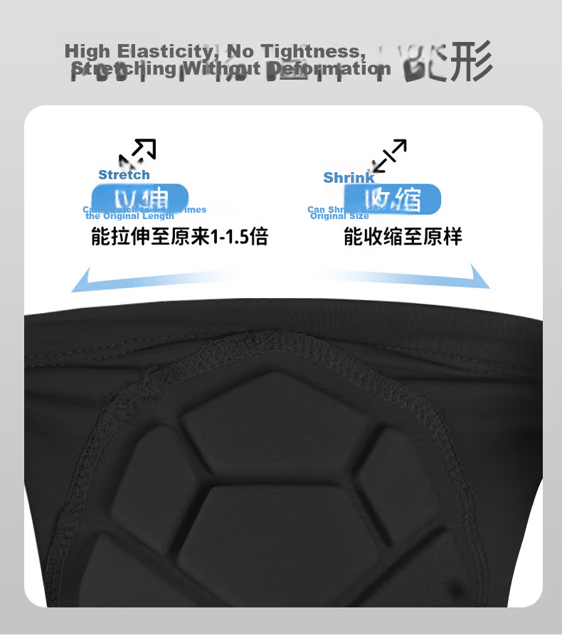 Nailikes Kids Basketball Knee Pads Professional Sports Honeycomb Anti-Fall Summer Thin Boys Youth Protective Gear 6