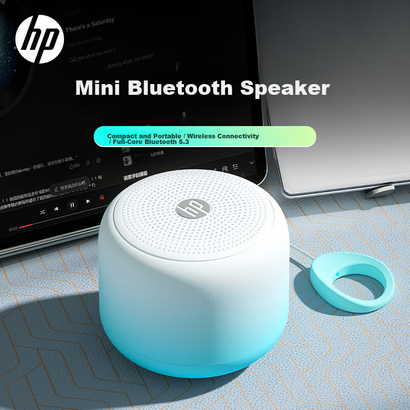 HP S07Pro Bluetooth Speaker Portable Mini Wireless Outdoor Desktop Laptop Mobile Phone Pink
