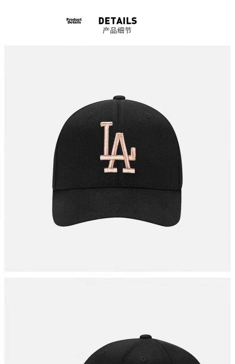 MLB Baseball Cap Unisex Hard Top Duckbill Sunshade Casual Sports Hat Gift 3ACP8501N-50GOS-F 14