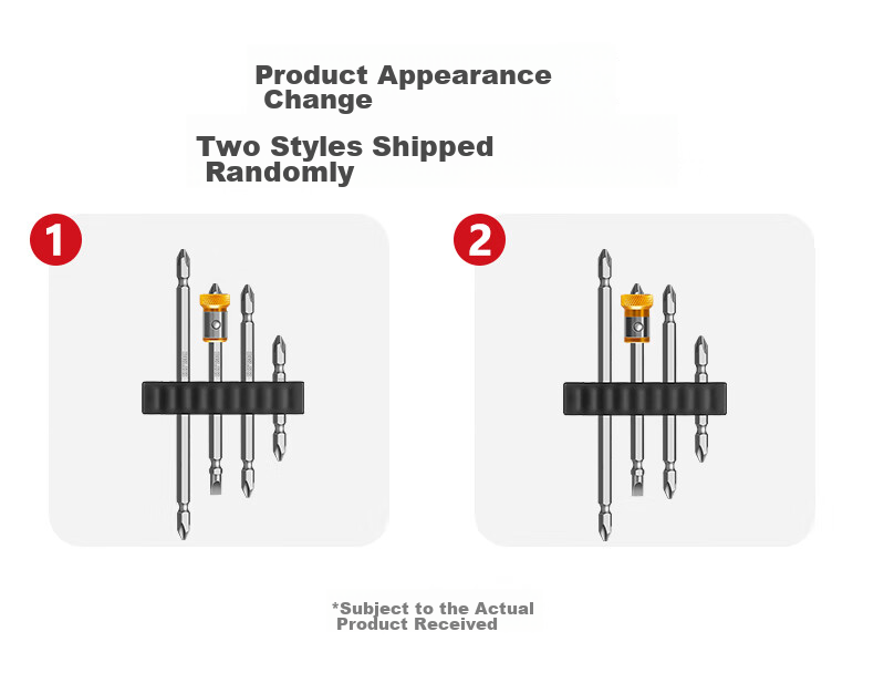 DELIXI Cross-Head Anti-Slip Strong Magnetic Electric Screwdriver Set High Hardness Hand Drill [Alloy Steel - Set] 1