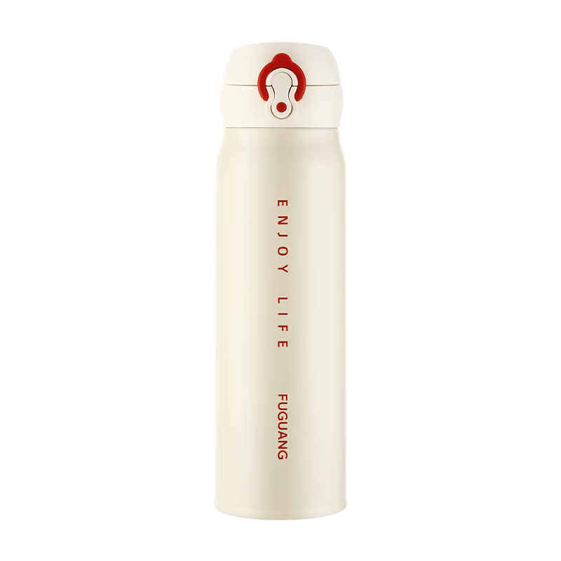 Fuguang Insulated Tumbler with Flip Lid 316L Stainless Steel Large Capacity Student Long-lasting Thermal Water Bottle Car Travel Gift