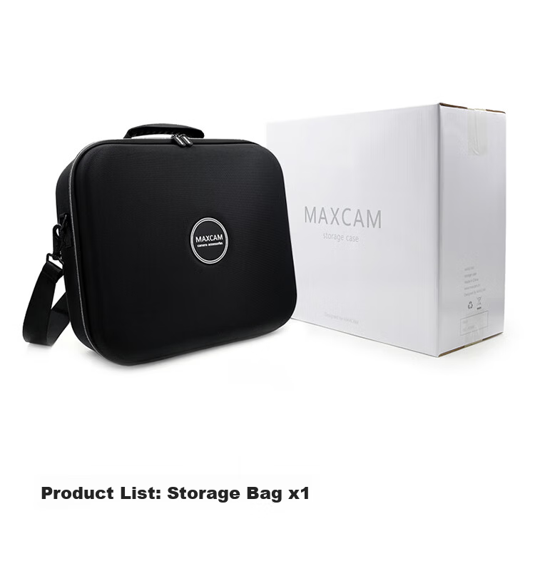 MAXCAM Osmo Action 6 Carrying Case Protective Hard Shell Bag for DJI Osmo Action Camera Shockproof Waterproof Accessories 12