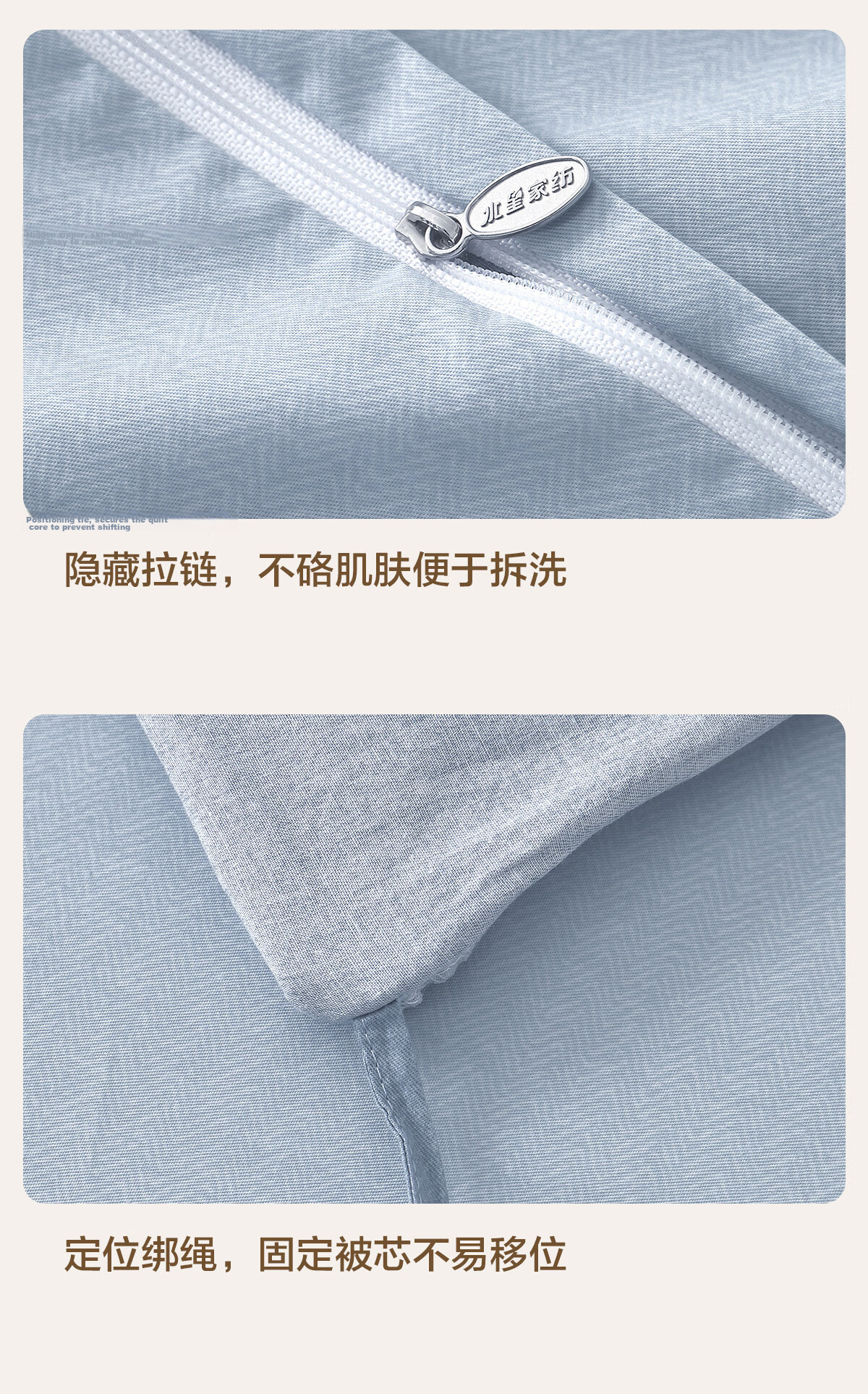 Shuixingjiafang Four-Piece Bedding Set, 100% Pure Cotton Class A Breathable Duvet Cover And Bed Sheet for Double Bed 1.5m, Spring Creek Home Store 13