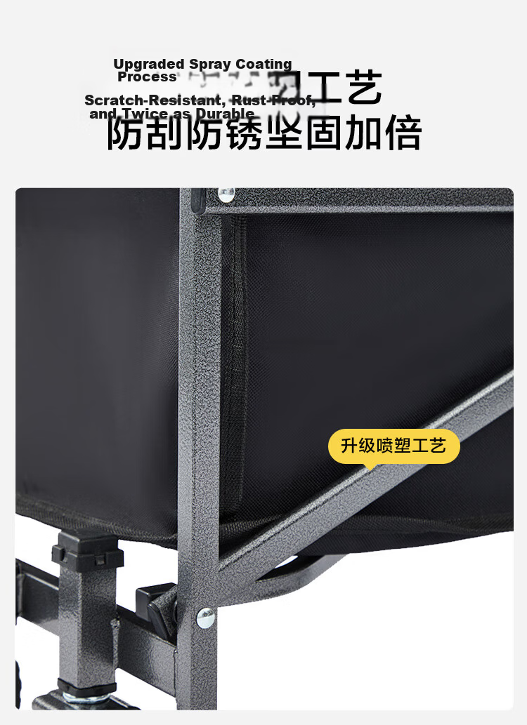 JD Original Mini Children's Camping Cart, Outdoor Camping Cart, Foldable And Washable, Small Pushcart, Pull Cart, Little Dinosaur 14
