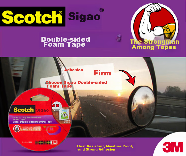 3M Scotch Invisible Tape, Frosted Transparent Magic Invisible Correction Tape, Traceless Invisible Adhesive, Correction Office Supplies, 810-QH10, 19mm*10m 2
