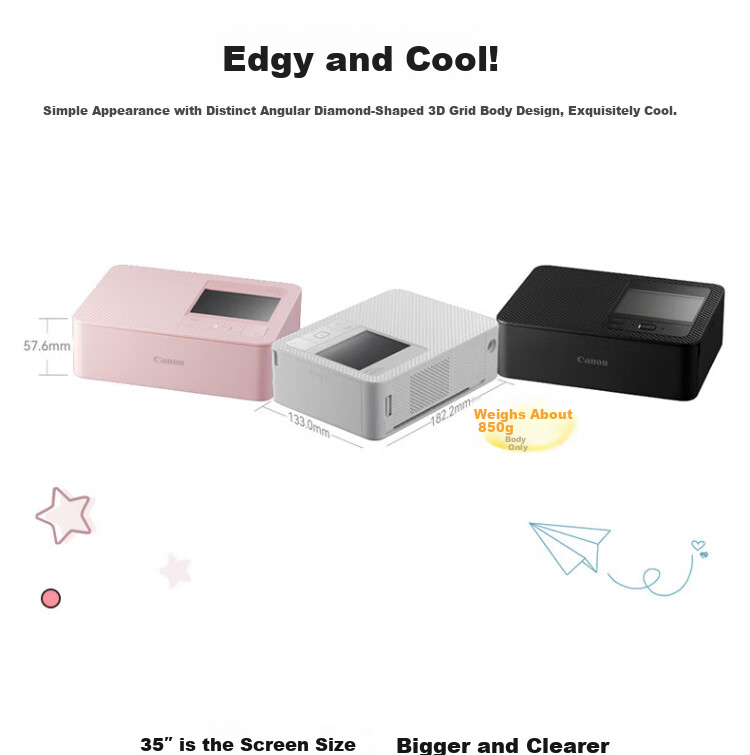 Canon CP1500 Mobile Wireless Photo Printer Home Thermal Sublimation Compact Portable Photo Printer CP1500 White Package 1 7