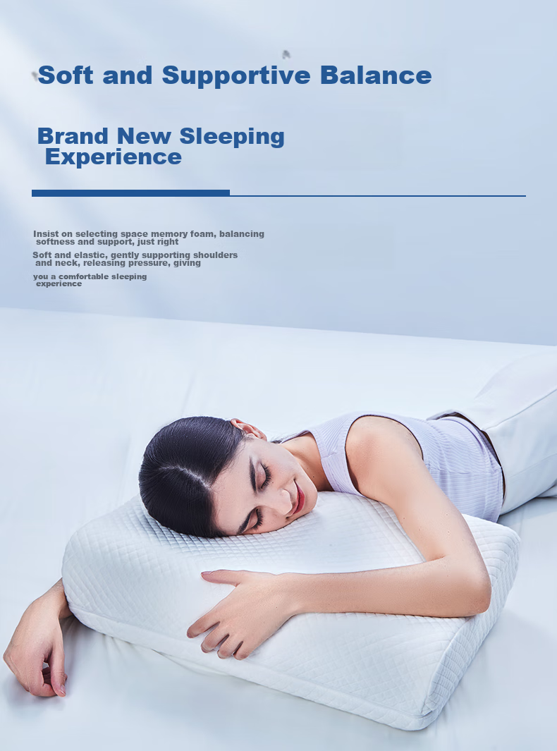 Aeromax Pillow, Thickened And Heightened, Specially Designed for Chubby People, Multifunctional, Detachable, Dual-Use High And Low Hotel Pillow, Memory Foam Neck Support 2
