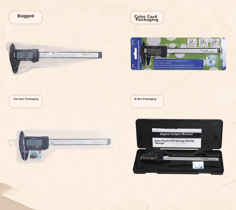 SYNTEK Digital Vernier Caliper Electronic Caliper Plastic Household Inner Diameter Oil Gauge Caliper 150mm 11