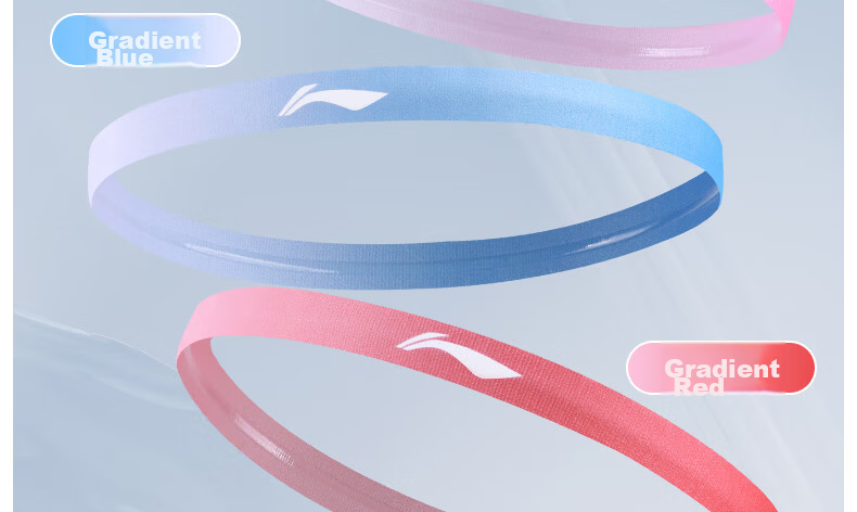 Li-Ning Sports Headband for Men And Women, Sweat-Absorbing Headband, Sweat-Stopping Band for Running, Sweat-Guiding Band for Basketball, Sweat-Proof Headscarf, Hair Tie, And Headband 23