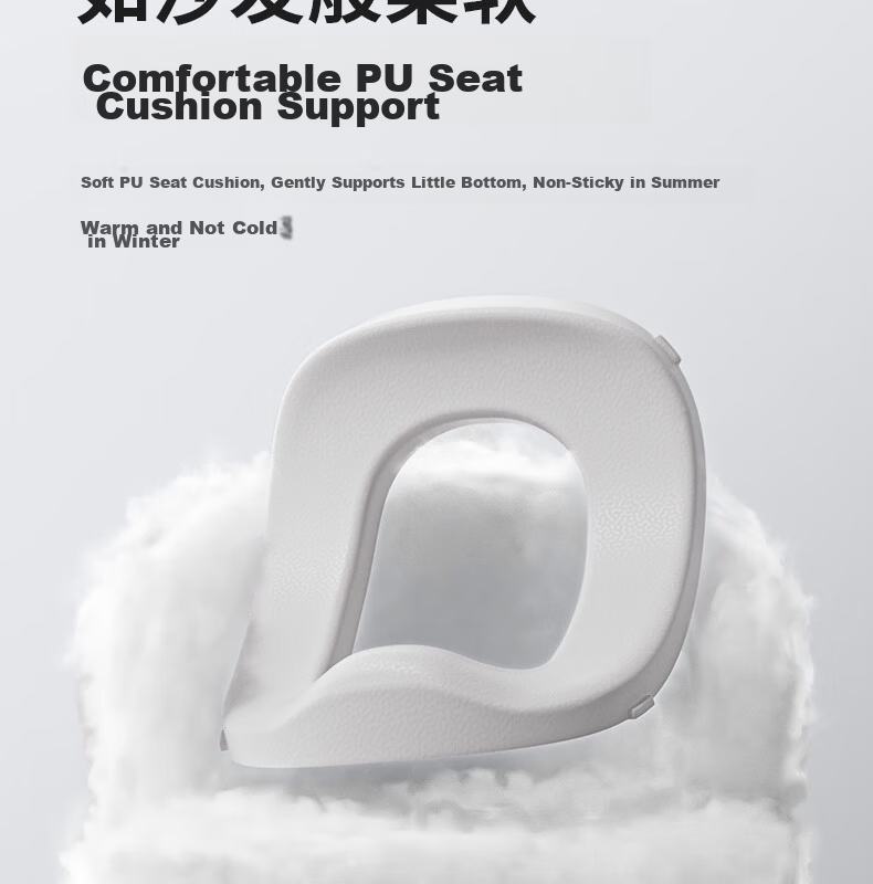 YEEHOO Children's Toilet Seat Cushion Boys Girls Large Potty Seat Cover Cushion Kids Urinal 13