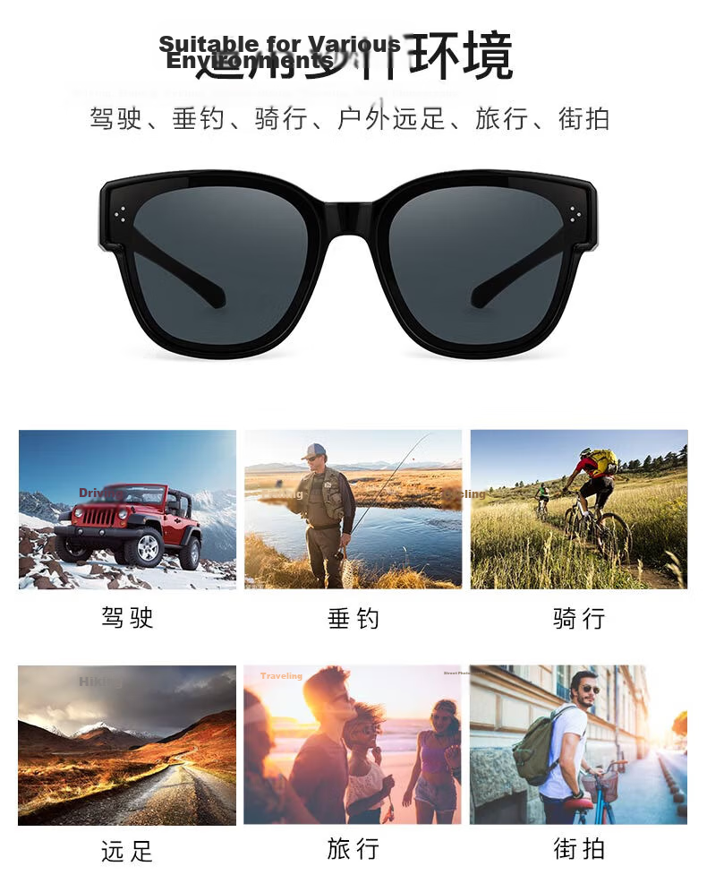 JEEP UV Protection Outdoor Sunglasses for Hiking, Trekking, Myopia, Polarized Sunglasses for Women, Driving Sunglasses 4