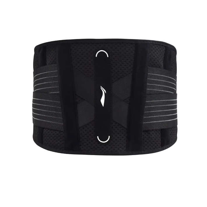 Li-Ning Waist Support Belt Fitness Weightlifting Belt Squat Belt Men's Running Basketball Waist Trainer Waist Wrap Abdominal Binder