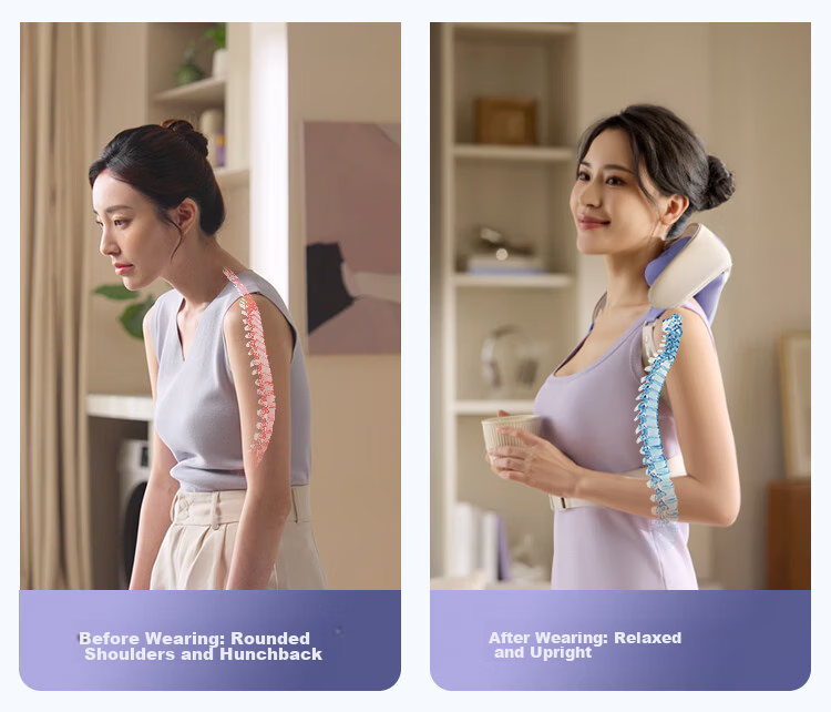 PHILIPS Little Sun PLUS Cervical Massager Shoulder Wrap Neck Massager Shoulder and Back Massager 3208N [Teacher's Day Gift] for Girlfriend 15