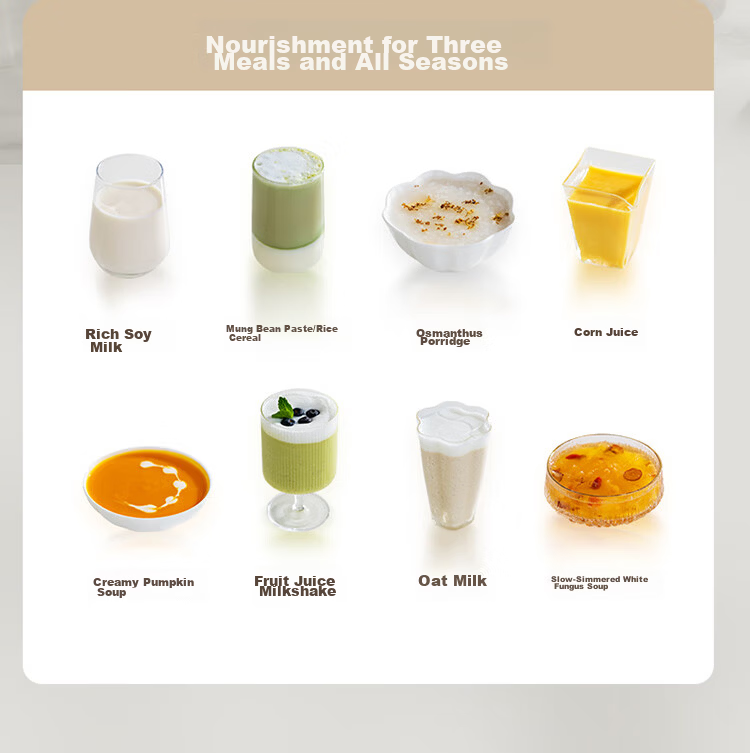 Joyoung High-Speed Blender 1.5L for 3-4 People, Fully Automatic Multi-Grain Home Soy Milk Maker, Noise-Reducing Juicer, Food Processor, Blender P325 with Subsidy 17