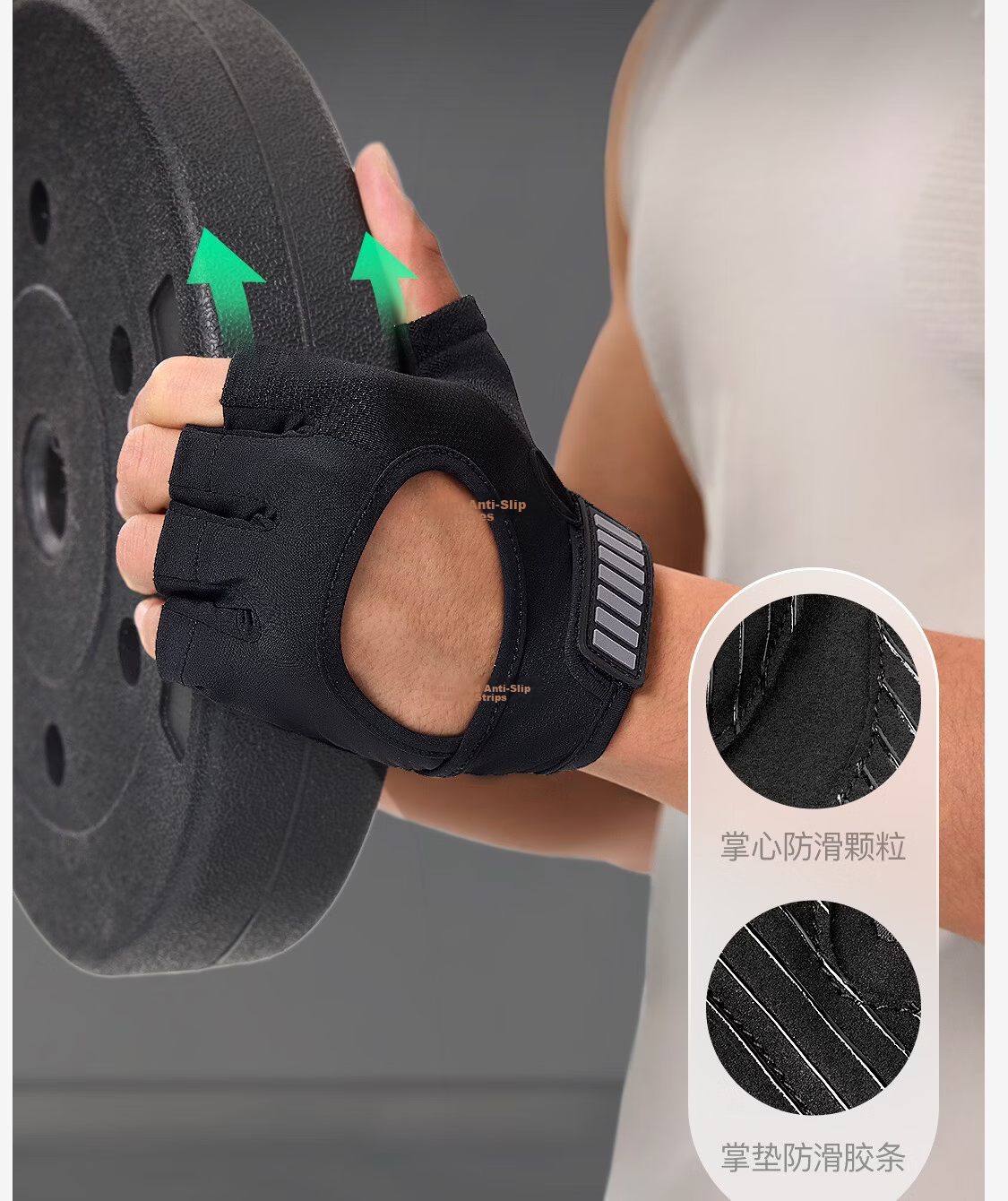 Keep Fitness Gloves for Men And Women, Sports Cycling Pull-Up Bar Training Weightlifting Kettlebell Non-Slip Workout Gloves 7