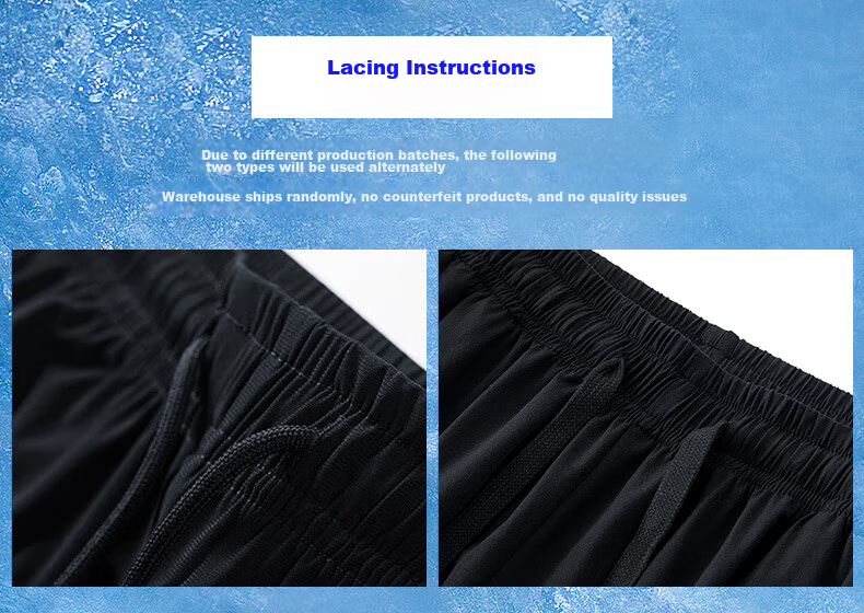 Warrior Pants, Summer Men's Sports Trousers, Ice Silk Quick-Dry Casual Pants for Men, Loose Straight-Leg Wide-Leg Trousers for Me 9
