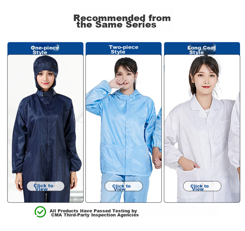 Qingxiao Dust-Free Suit, Anti-Static And Dustproof, Two-Piece, White XXL, Cleanroom Paint Protection Workwear 1