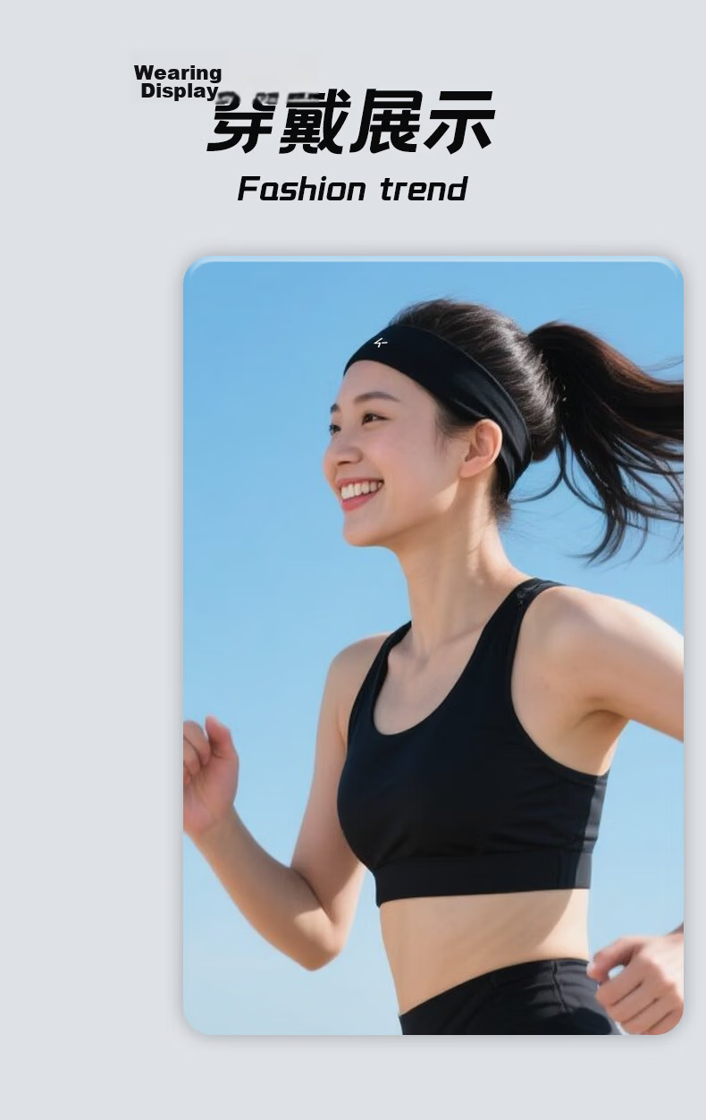 Keep Sports Sweatband for Women, Sweat-Absorbing Running Headband, Yoga Headscarf for Men, Fitness Band, Gray And Smoky Purple 12