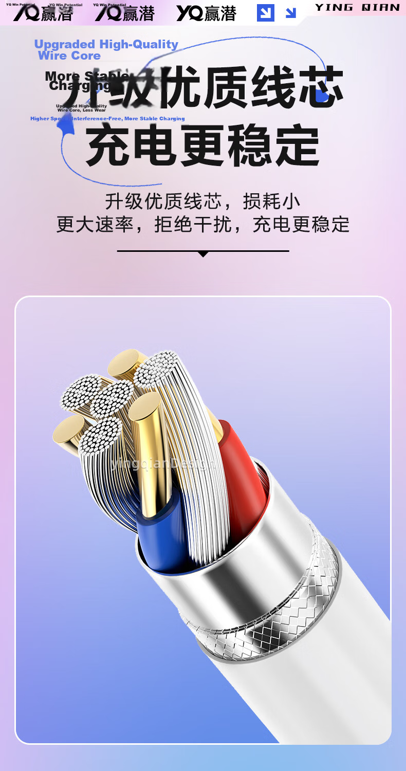 Yingqian Compatible Charging Cable And Charger for Xiaomi Smart Band, Suitable for 5/5 NFC/6/6 NFC/7/7 NFC Smart Fitness Bands, Pedometer, Magnetic Charging Cable Accessories for Fifth, Sixth And Seventh Generation Models 8