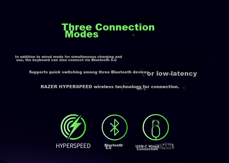Razer BlackWidow V4 75% Hot-Swappable Keyboard GASKET Structure Customizable Keyboard RGB Backlight E-Sports Gaming Mechanical Keyboard Black 3