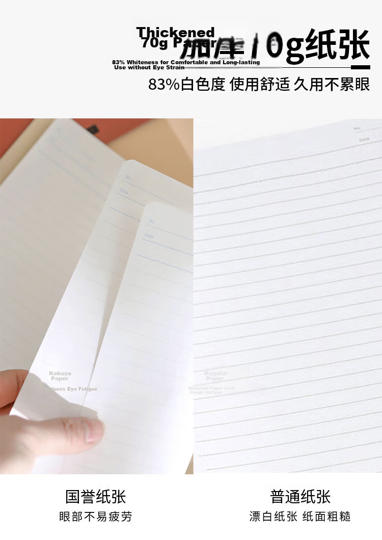 KOKUYO [Popular Product], KOKUYO Tyakasha Collaboration Loose-Leaf Paper Refill, B5 Size, 100 Sheets, WSG-LL3MB5102 10
