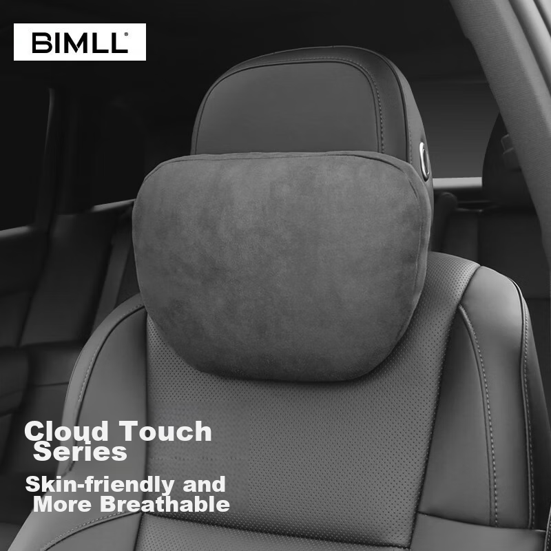 BIMLL Car Headrest for Maybach, Mercedes-Benz, Tesla Neck Pillow and Wenjie Lumbar Support Cushion