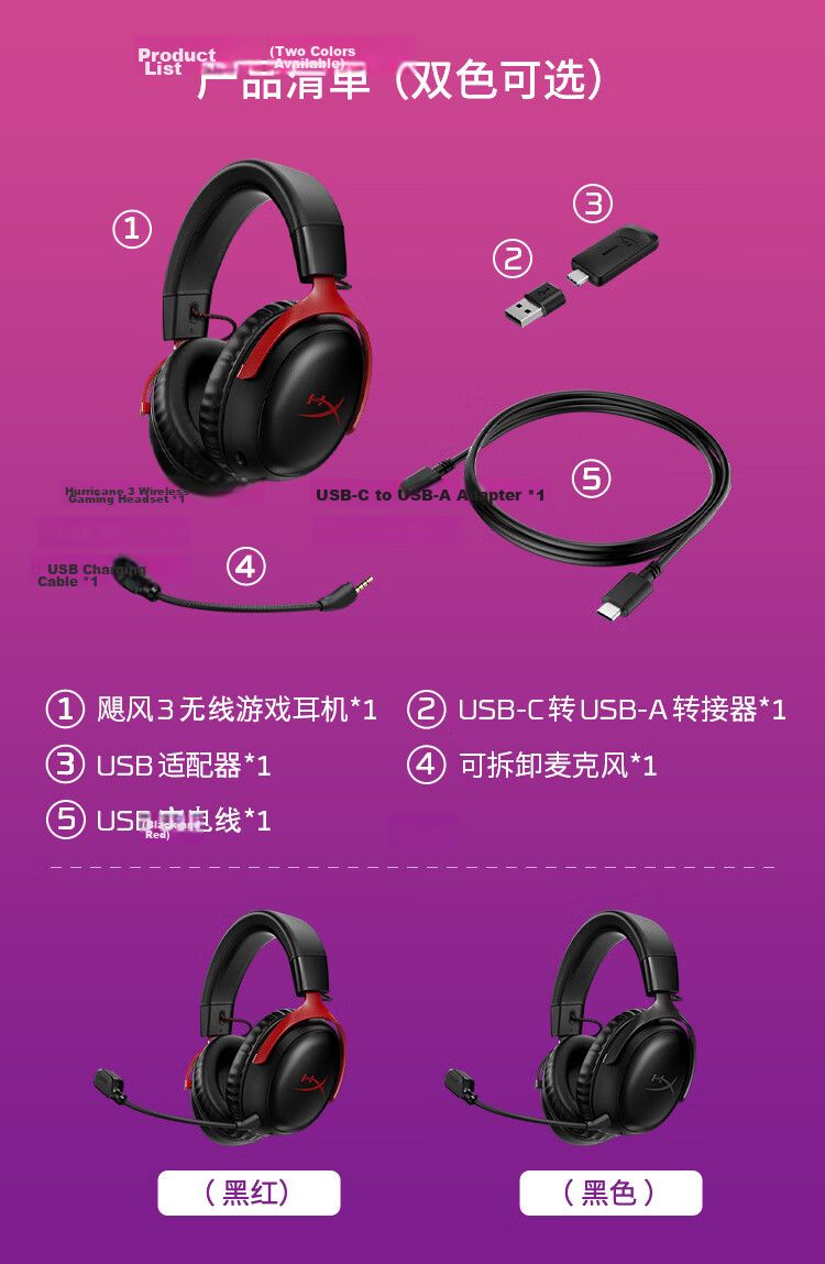 HYPERX Cloud III S Wireless Enhanced Edition Bluetooth Gaming Headset, Cloud III S Black, Over-Ear Gaming Headphones, Compatible with Triangular Actio 9