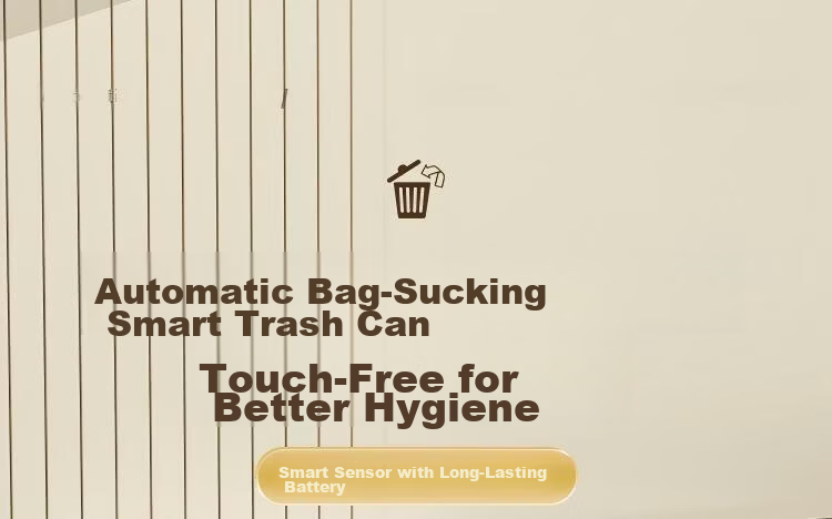 Jiabangshou 9L Smart Sensor Trash Can with Automatic Lid for Bathroom Toilet Living Room Bedroom Kitchen Narrow Spaces Pneumatic Bin 2