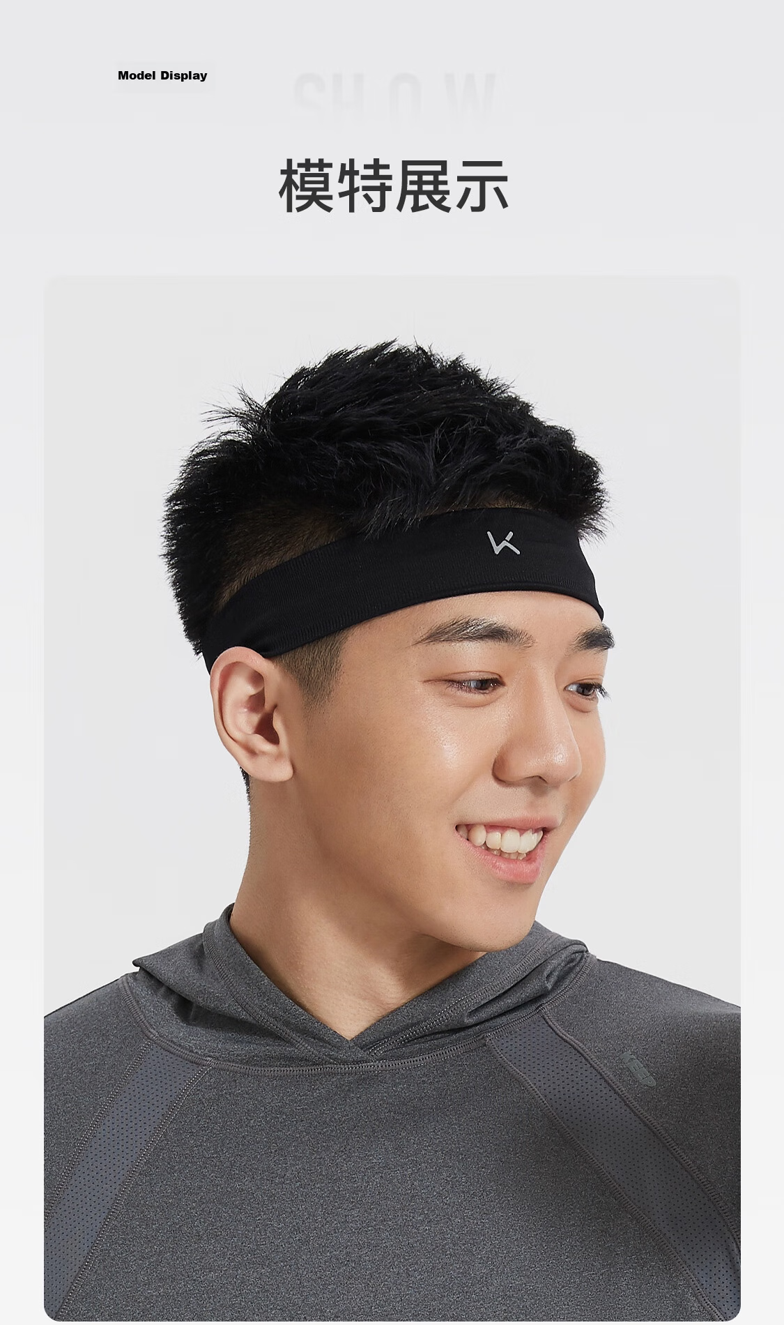 Keep Seamless Wide Headband Running Sports Fitness Sweat-Wicking Cooling Non-Slip Seamless Design Sky Blue 15