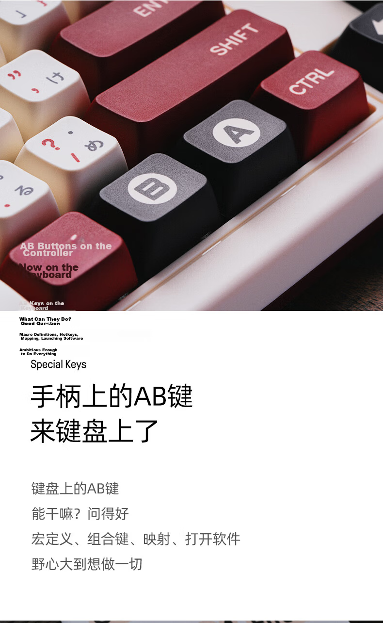 8BitDo Retro108 Mechanical Keyboard Retro Classic Wireless 108-Key Gaming Office Universal Tri-Mode Bluetooth Wired Hot-Swappable PC Computer 12