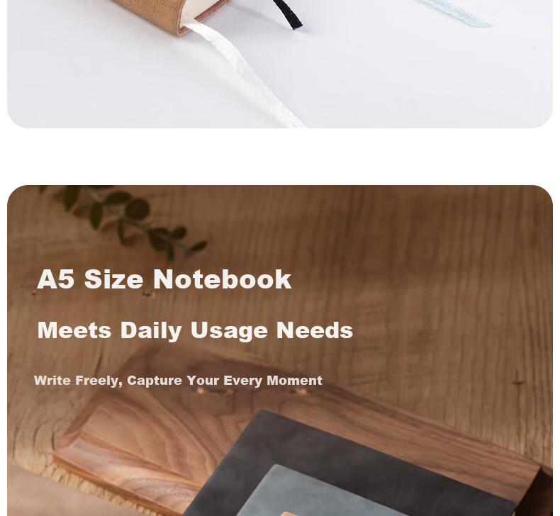 Deli Customizable Notebook Fashionable Leather Cover Business Soft Sheepskin Diary Thickened Meeting Notes A5/80 Sheets Green BP107 13