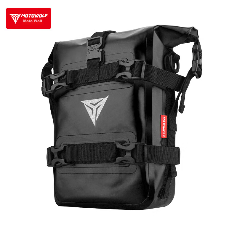 MOTOWOLF Motorcycle Multifunctional Protective Guard Bag Waterproof Edge Storage Riding Side Bag Quick Release Hanging Bag Motorbike Gear