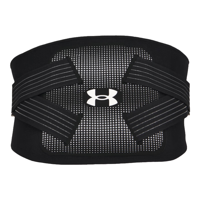 Under Armour Lumbar Support Belt Disc Fitness Sports Warm Waist Brace Squat Weightlifting Deadlift Basketball Sitting Support Abdominal Compression Waist Trainer Belt
