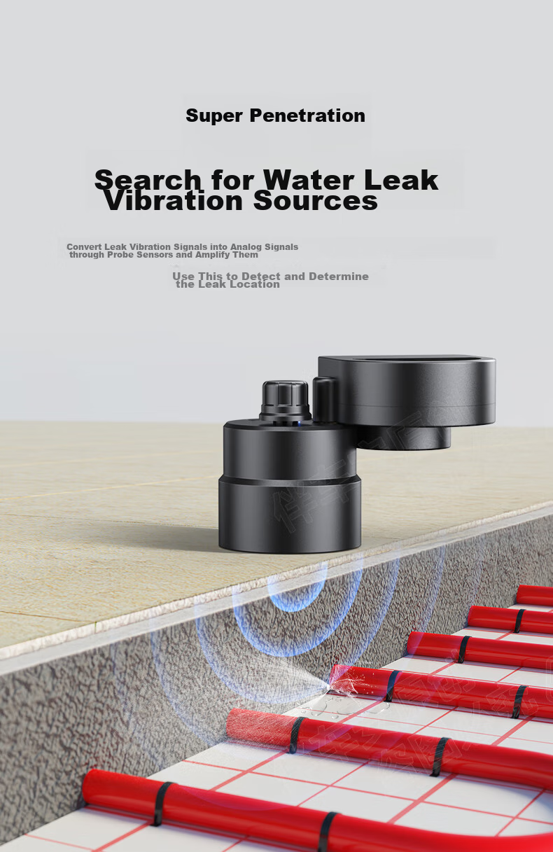 Banchean Leak Detector, Pipeline Water Leak Tester, High-Precision Positioning Instrument for Hidden Pipes CL01+, Field Strength Meter 10