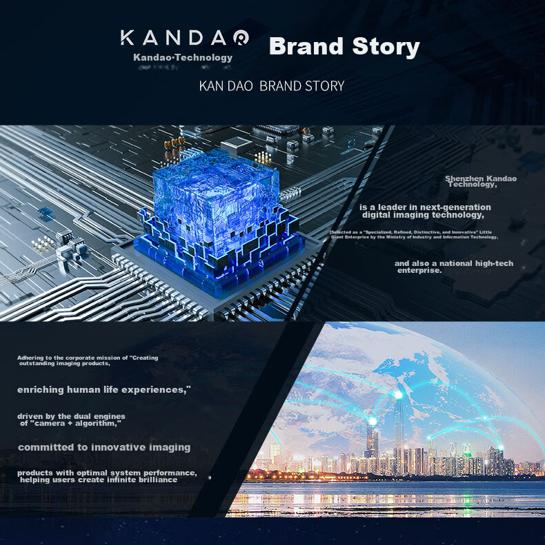 KanDao 360° Panoramic HD Video Conference Camera with Wireless Screen Casting, Amplification, And Microphone Pickup All-In Conference System Omnidirectional Microphone Meeting Solution Meeting Pro 23