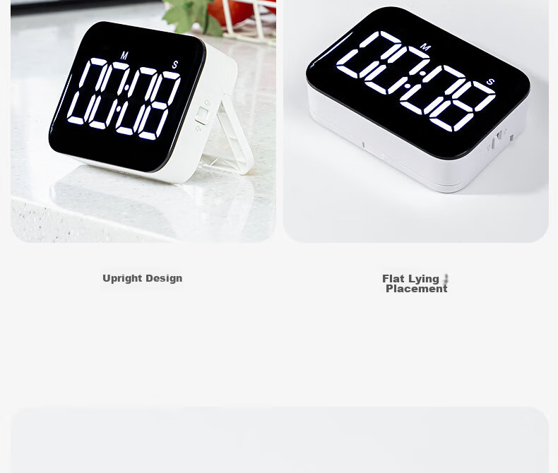 Deli NS883 Electronic Timer High-Definition Large Screen Time Management for Office, Students, Children Baking, Presentation, Back to School Gift 18