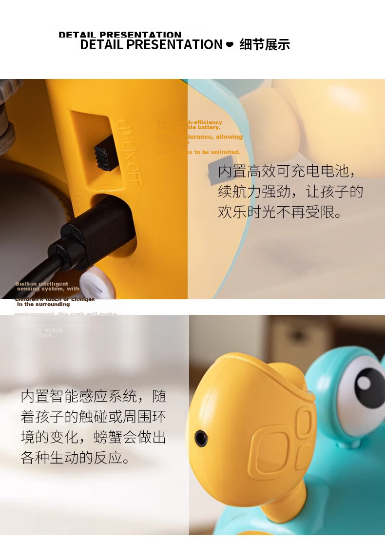 Licheers Baby Crib Rattle Music Rotating Bed Bell Hanging Toy 0-1 Year Old Infant Soothing Rattle First Birthday Gift 10
