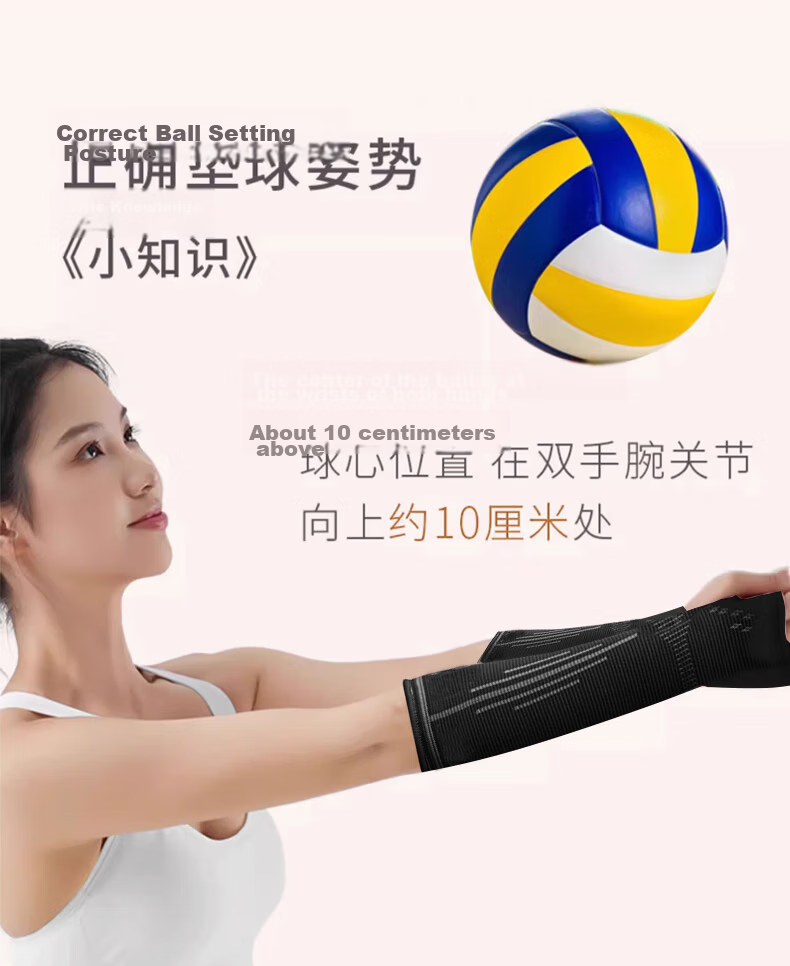 Chidong Volleyball Wrist Guard for Men And Women, Arm And Hand Protection, Extended Sports Anti-Sprain Brace for Middle School Students, Size L 5