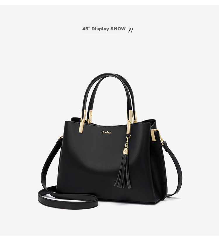 Kouyi Women's Leather Handbag High-Grade Single Shoulder Bag Large Capacity Birthday Gift for Girlfriend Wife 21