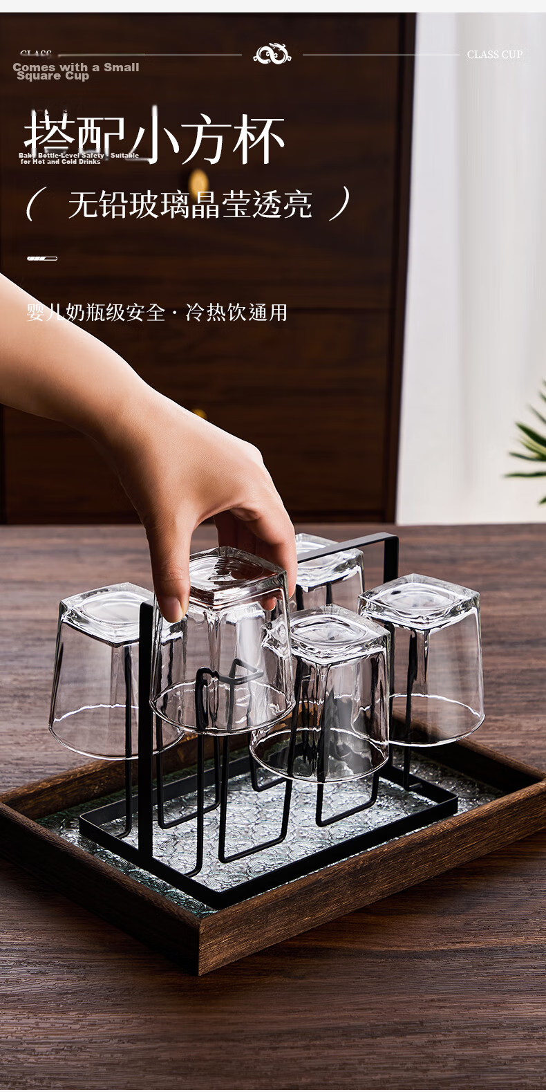 Green Apple 1.95L Large Capacity Cold Brew Water Pitcher Household High Temperature Resistant Tea Brewing and Cold Water Jug 5