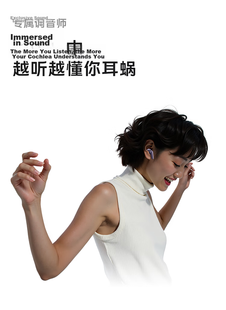 Vivo TWS 5 Whisper Purple 60dB Deep Sea Smart Noise Cancelling Bluetooth Earbuds Universal for Apple Huawei Xiaomi OPPO Phones 15