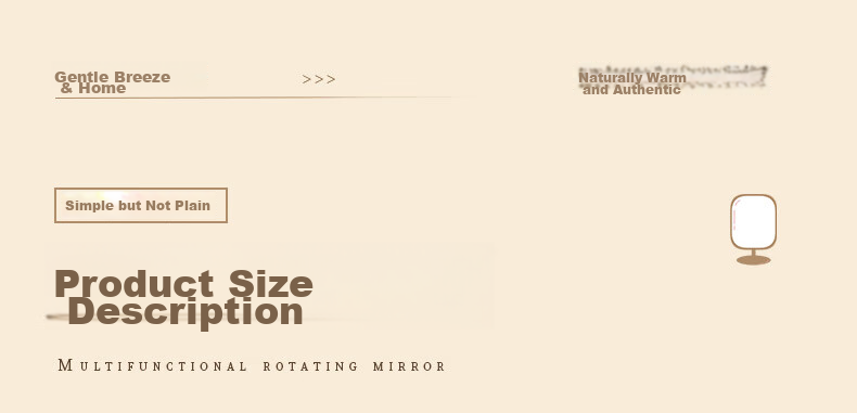 Chibailun Full-Length Mirror, Floor Mirror for Bedroom, Multifunctional Rotating Mirror with Clothes Hanger, Dressing Mirror 22