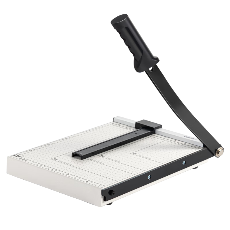 Deli A4 Steel Paper Cutter Manual Paper Trimmer Metal Photo Cutter Office Home Small 300×250mm Model 8014