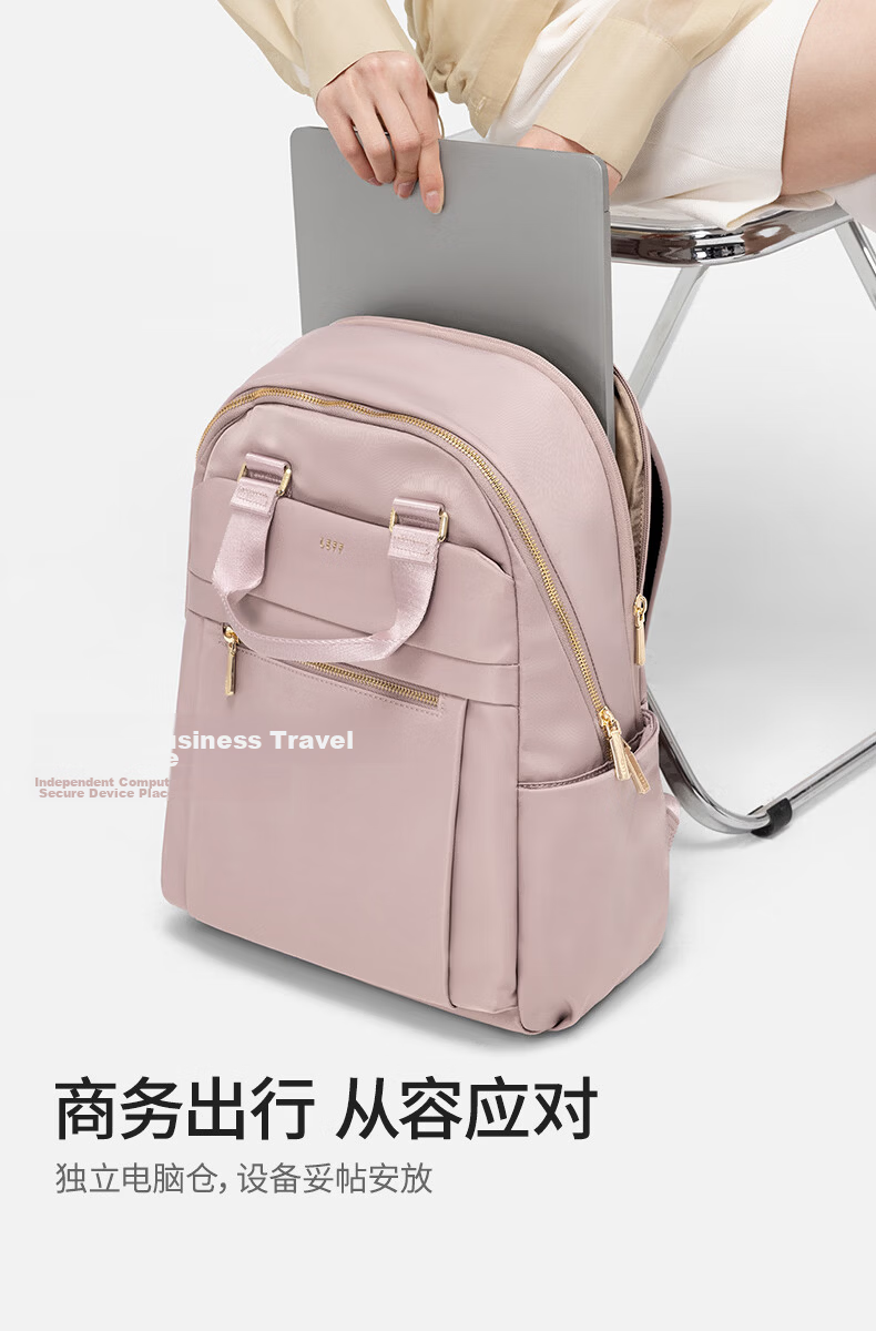 Laif Women's Fashion Large Capacity Backpack 15-inch Laptop Bag Lightweight Travel Bag Birthday Gift 7